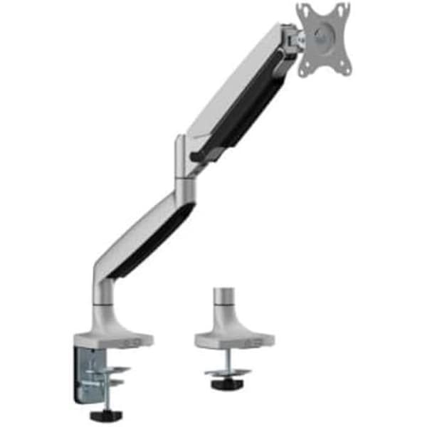 Monitorstativ - EWENT - EW1527 - 17" till 49" - Höjdjusterbar - Grå färg Silver