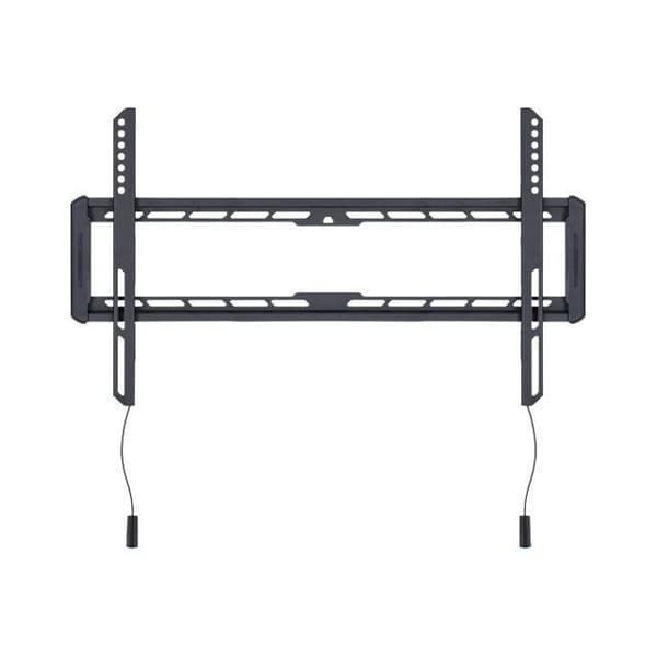 Stödvägg - Multibrackets - M - Fast - Svart - Skärmar 32"-65" Svart