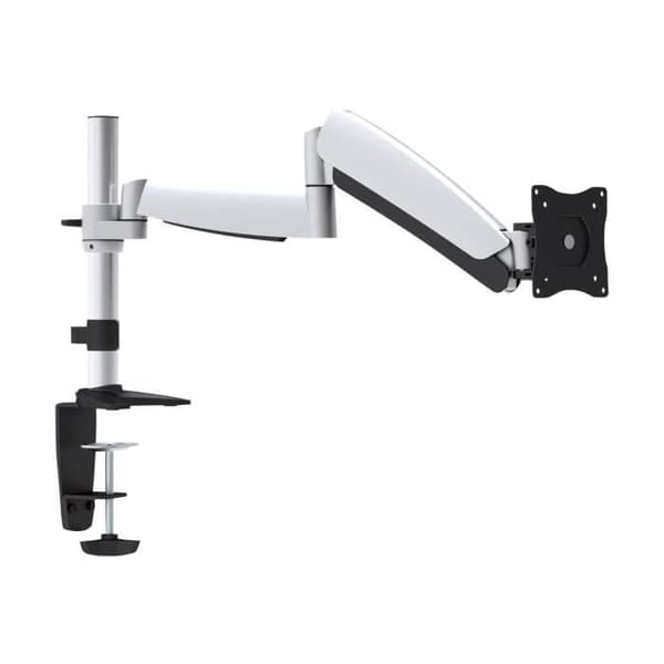 utrusta justerbar arm för aluminium LCD-skärm Skärmstorlek: 13"-27" Hyllfäste Vit