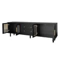 Miniatyrbild 6 av 11: Rootz Retro TV Lowboard - Entertainment Console - Media Unit - Gott lagring - 175 cm x 38 cm x 55,5 cm