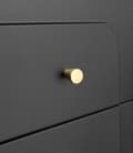 Miniatyrbild 9 av 11: Rootz Retro TV Lowboard - Entertainment Console - Media Unit - Gott lagring - 175 cm x 38 cm x 55,5 cm