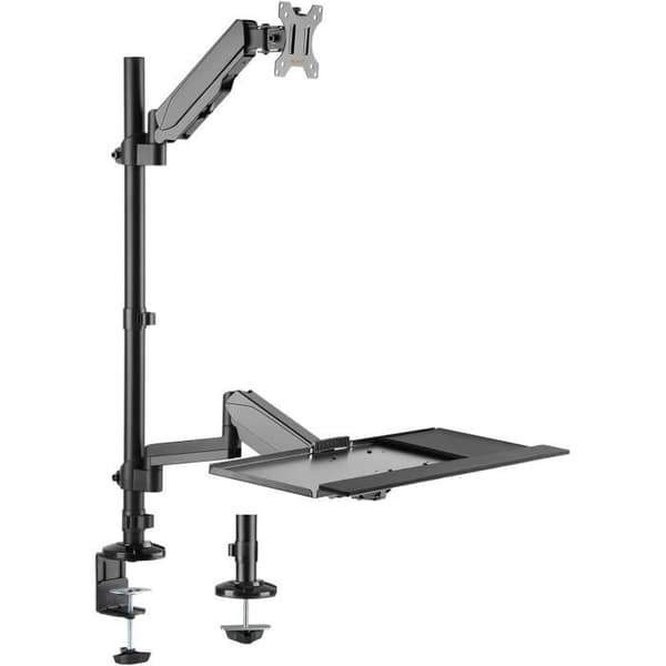 Stöd för Tangentbord och Skärm - MY WALL - HL63L - Höjdjusterbar - Rotationsbar - Lutad