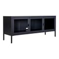 Pikkukuva 4 / 4: Rootz Brisbane TV -Bench - TV -teline - Mediakonsoli - Riittävä tallennustila - 130x40x55 cm
