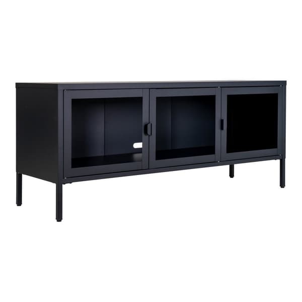 Rootz Brisbane TV -Bench - TV -teline - Mediakonsoli - Riittävä tallennustila - 130x40x55 cm