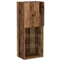 Pikkukuva 4 / 11: vidaXL TV-kaappi LED-valoilla vanhasta puusta 40,5x30x102 cm