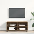 Miniatyrbild 5 av 10: vidaXL TV Kabinett Artisan Ek Konstruerat Trä Medium Underhållande Enhet