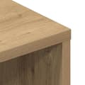 Miniatyrbild 9 av 10: vidaXL TV Kabinett Artisan Ek Konstruerat Trä Medium Underhållande Enhet