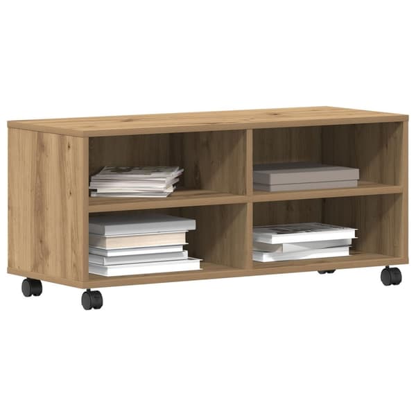 vidaXL TV-Benk Artisan Eik 90x35x35 cm Konstruert Tre
