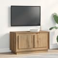 Miniatyrbild 2 av 11: vidaXL TV-skåp Artisan ek Konstruerat trä Medium Förvaring