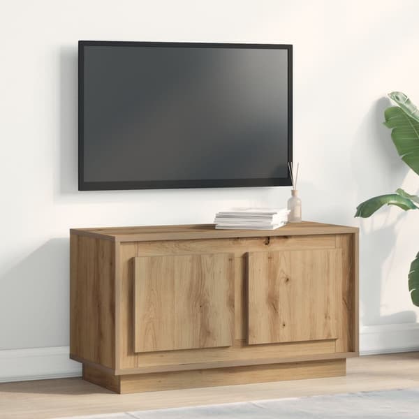 vidaXL TV-skåp Artisan ek Konstruerat trä Medium Förvaring