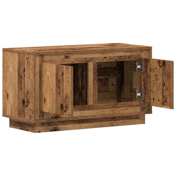 vidaXL TV-benk i gammelt tre 80x35x45 cm laget av konstruert tre
