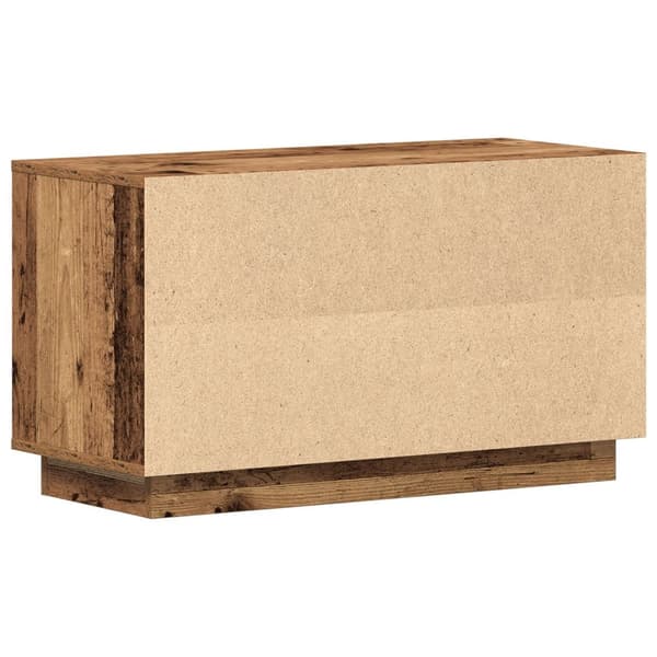 vidaXL TV-benk i gammelt tre 80x35x45 cm laget av konstruert tre