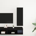 Miniatyrbillede 5 af 11: vidaXL TV-skab Sort egetræ Konstrueret træ 30,5 x 30 x 90 cm TV-skab