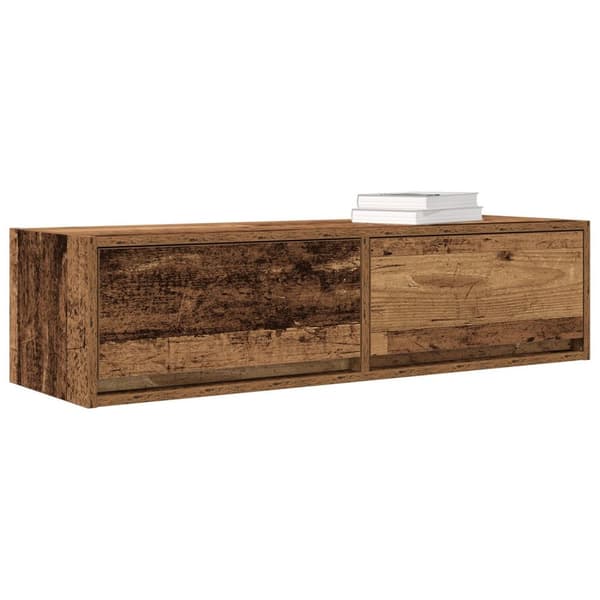 vidaXL TV-skap Gamle tre 100x31x25,5 cm Konstruert tre