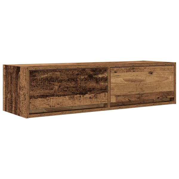 vidaXL TV-skap Gamle tre 100x31x25,5 cm Konstruert tre