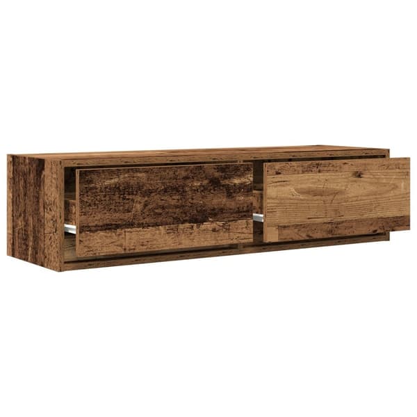 vidaXL TV-skap Gamle tre 100x31x25,5 cm Konstruert tre