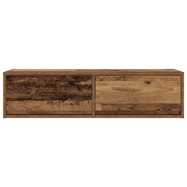 vidaXL TV-skap Gamle tre 100x31x25,5 cm Konstruert tre