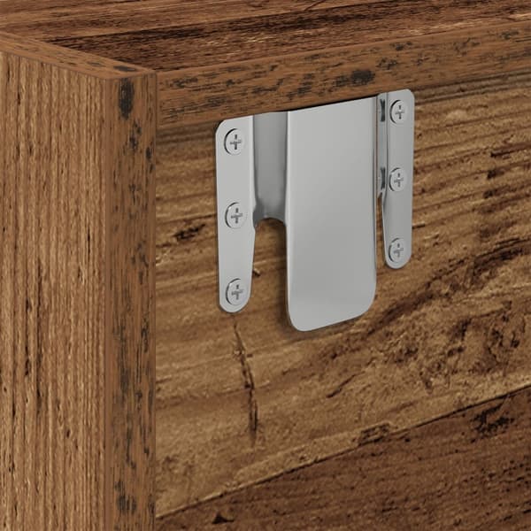 vidaXL TV-skap Gamle tre 100x31x25,5 cm Konstruert tre