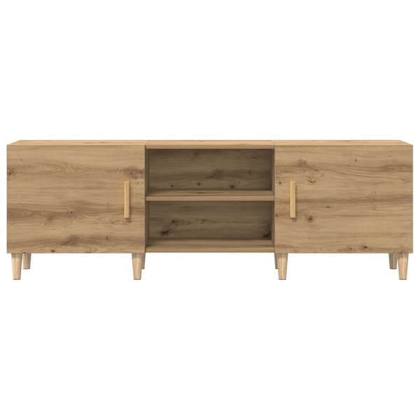 vidaXL TV-bord i artisan eik - 150x30x50 cm - Laget av ingeniørtre