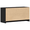 Pikkukuva 7 / 11: vidaXL TV-taso Musta Tammi 102x37,5x52,5 cm