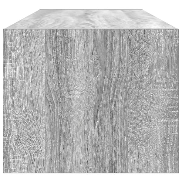 vidaXL TV-skap Grå Sonoma 100x31x25,5 cm Konstruert tre