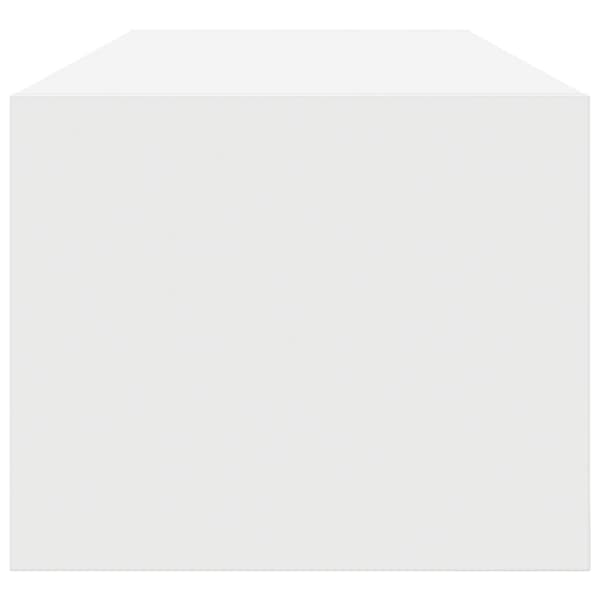 vidaXL TV-skap Hvit 100x31x25,5 cm Konstruert tre