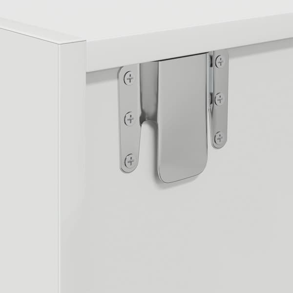 vidaXL TV-skap Hvit 100x31x25,5 cm Konstruert tre