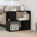 Miniatyrbilde 5 av 10: vidaXL Hvit TV-benk 80x24x63 cm Laget av konstruert tre