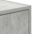 Miniatyrbilde 10 av 11: vidaXL TV-skap Betonggrå 100x31x25,5 cm Konstruert tre