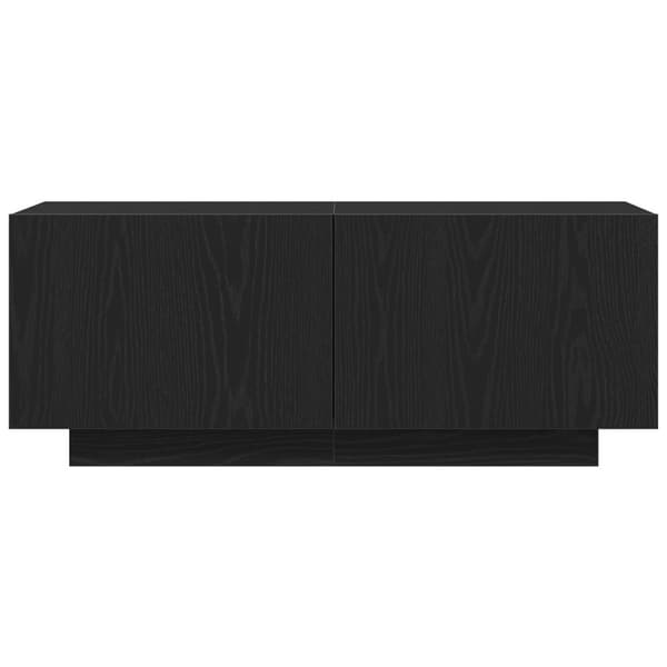 vidaXL TV-skap i svart eik 100x35x40 cm av konstruert tre