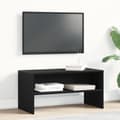 Miniatyrbillede 2 af 11: vidaXL tv-bord 80x40x40 cm konstrueret træ sort egetræsfarve