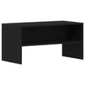 Miniatyrbillede 1 af 11: vidaXL tv-bord 80x40x40 cm konstrueret træ sort egetræsfarve