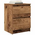 Miniatyrbilde 5 av 11: vidaXL TV-benk gammelt tre 40x35x54 cm konstruert tre