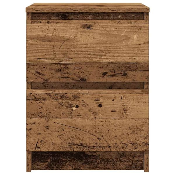 vidaXL TV-benk gammelt tre 40x35x54 cm konstruert tre