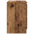 Miniatyrbilde 8 av 11: vidaXL TV-benk gammelt tre 40x35x54 cm konstruert tre