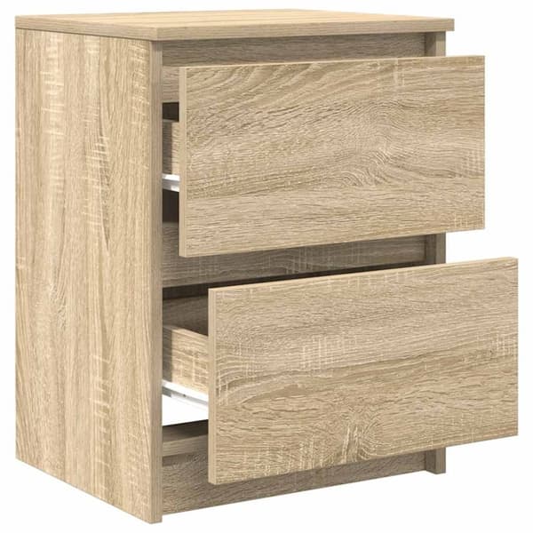 vidaXL TV-bänk sonoma ek 40x35x54 cm konstruerat trä