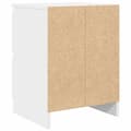 Miniatyrbilde 9 av 11: vidaXL TV-benk hvit 40x35x54 cm konstruert tre