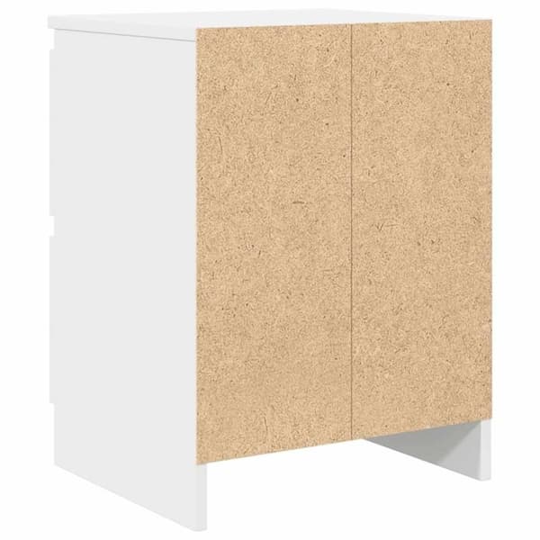 vidaXL TV-benk hvit 40x35x54 cm konstruert tre