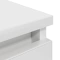 Miniatyrbilde 10 av 11: vidaXL TV-benk hvit 40x35x54 cm konstruert tre