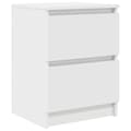 Miniatyrbilde 1 av 11: vidaXL TV-benk hvit 40x35x54 cm konstruert tre