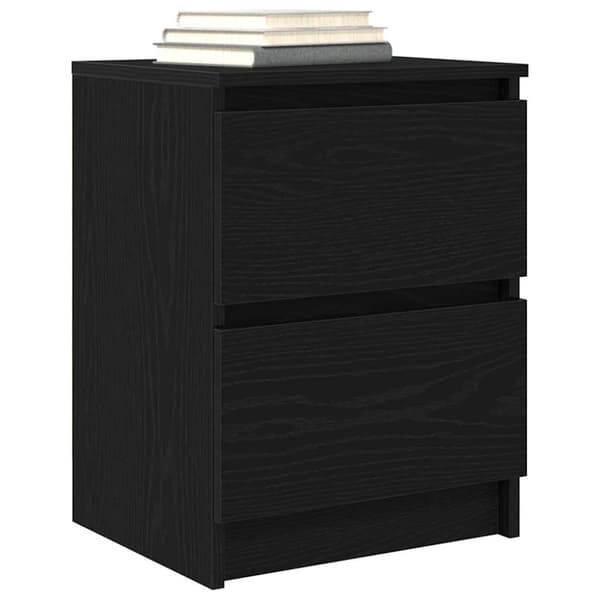 vidaXL tv-bord 40x35x54 cm konstrueret træ sort