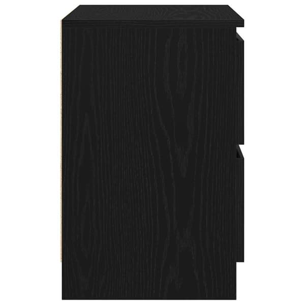 vidaXL tv-bord 40x35x54 cm konstrueret træ sort
