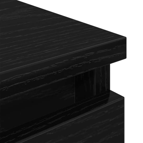 vidaXL tv-bord 40x35x54 cm konstrueret træ sort
