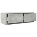 Miniatyrbillede 6 af 11: vidaXL tv-borde 2 stk. 80x31x25,5 cm konstrueret træ betongrå