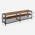 Miniatyrbillede 6 af 9: TV-stativ, VASAGLE, 178x39 cm, Brun-Sort