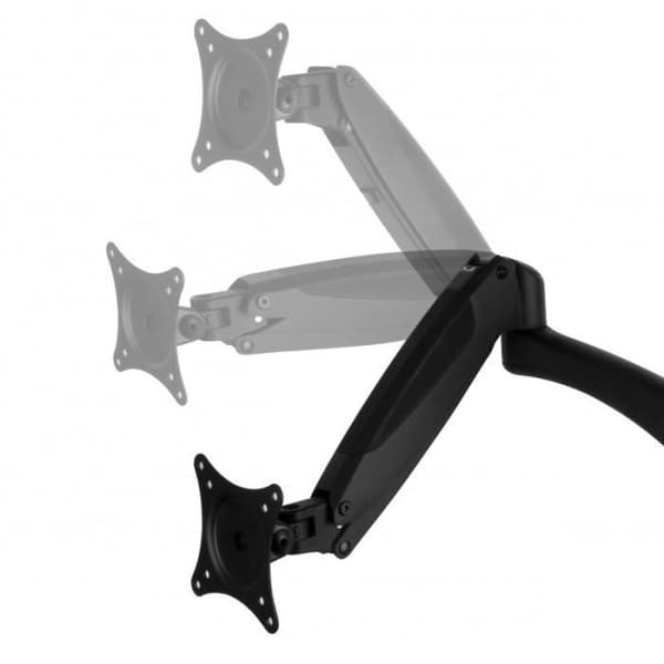 Skärmstöd - ARCTIC - Z2-3D Gen 3 - Svart - Kapacitet 8 kg - Lutning -90° till 90°