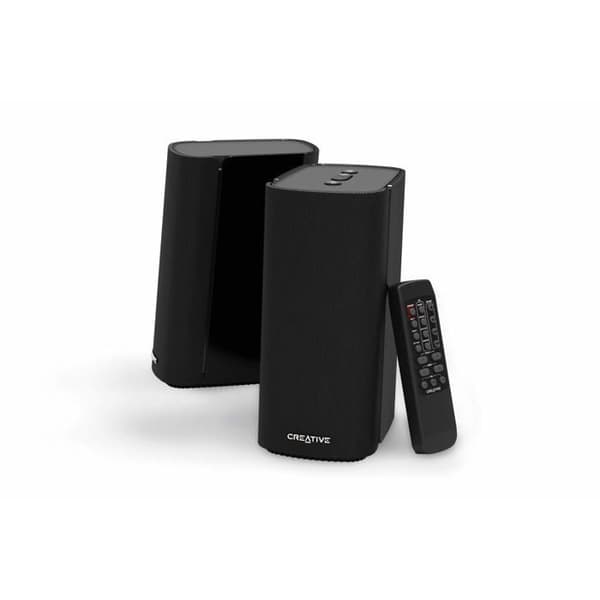 Compact Hi-FI 2.0 Desktop-högtalare - Creative T100 - Svart - Klassisk - Tidlös