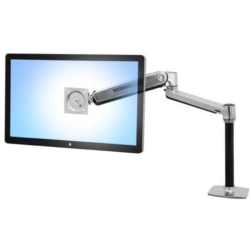 Skärmstöd - ERGOTRON - Polerat aluminium - 116,8 cm - 13,61 kg Max - Höjdjusterbar