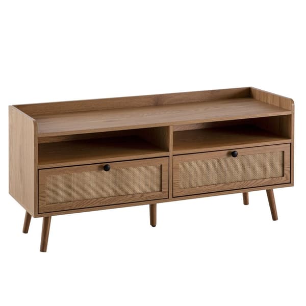 Rootz Modern TV -enhet - Media Console - Entertainment Center - Space Savering Design - 120cm x 56 cm x 39 cm