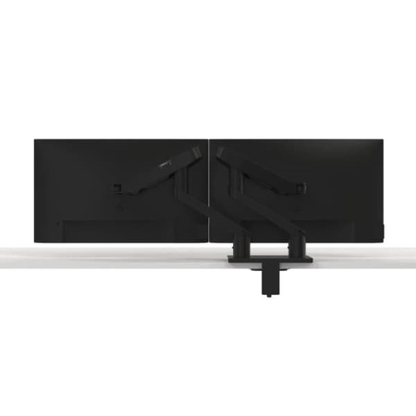 Dubbel Monitorarm - DELL - MDA20 - För Skärmar 19''-27'' - Bordsmontering - Svart